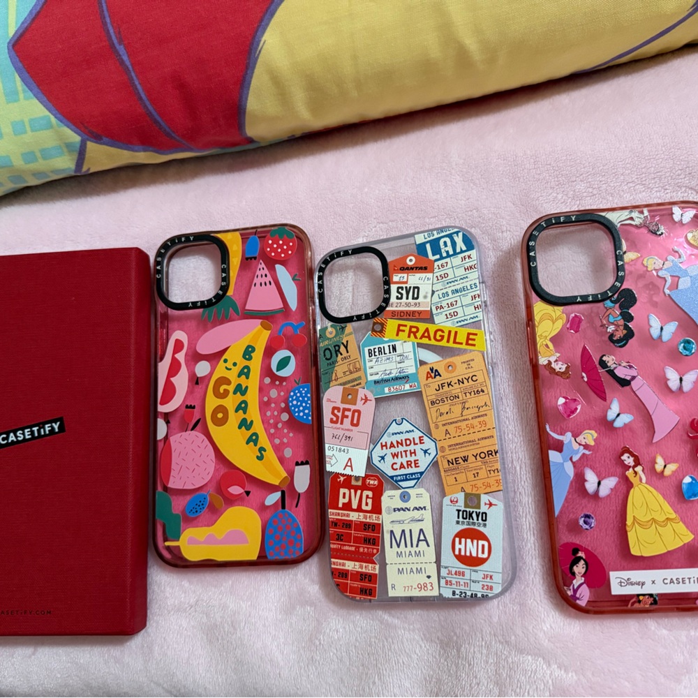 Casetify Colorful Disney and Travel iPhone Cases for Iphone 14 plus cases